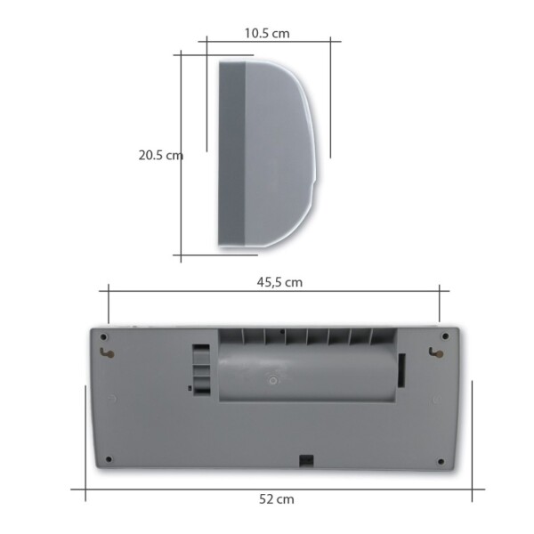 Caloventilador De Pared Microsonic Spd15687 CONVECTOR PARED MICROSONIC 15687 OLT