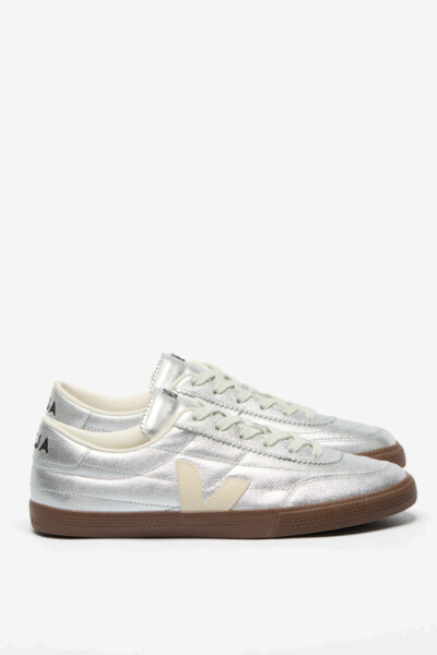 PANENKA LEATHER SILVER WHITE Plata