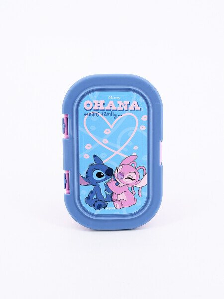 CONTENEDOR STITCH Y ANGEL ROSADO