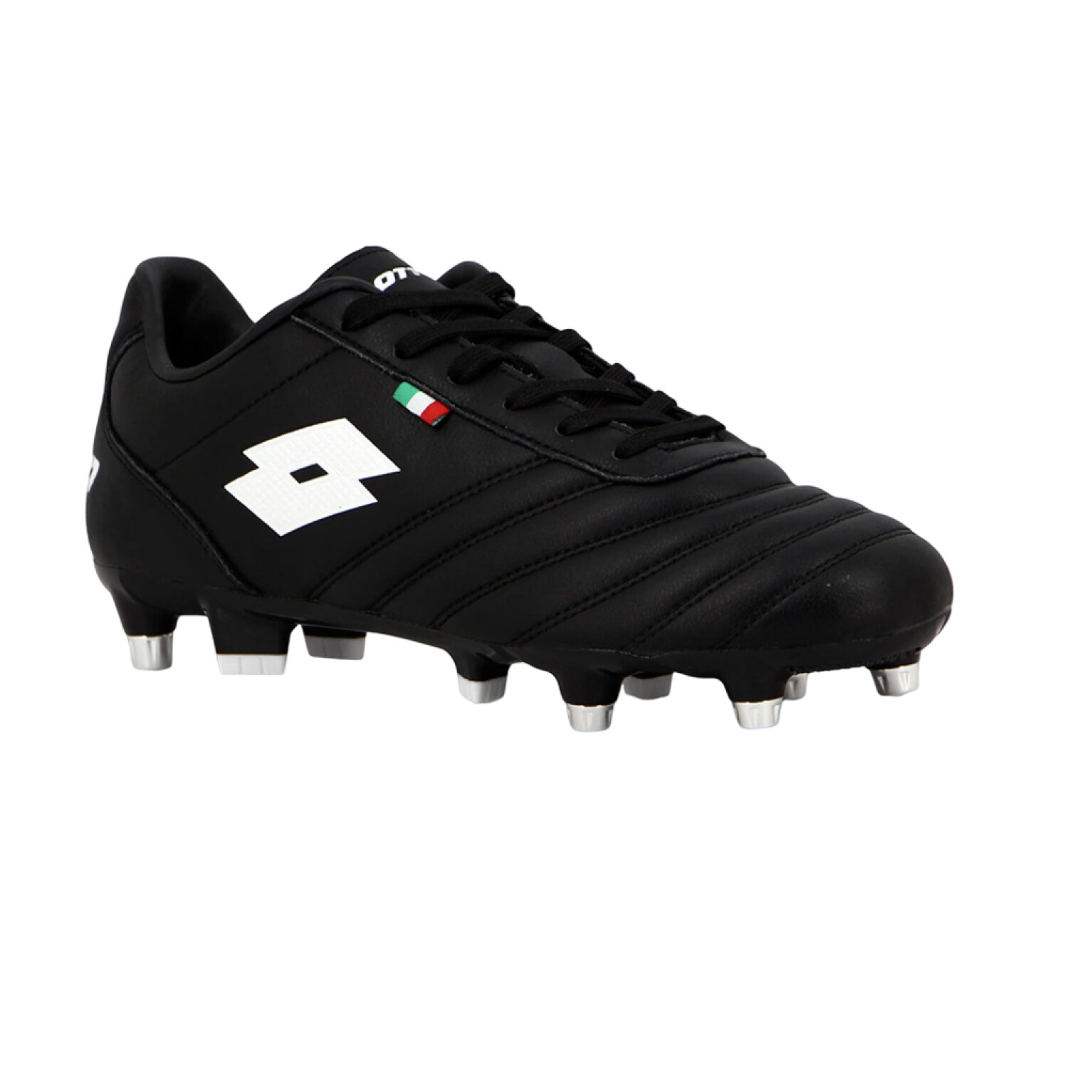 LOTTO FUTBOL CUERO INTERCAMBIABLE Black White Global Sports