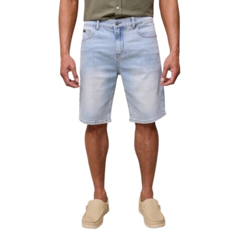 BERMUDA TIZINO 30-44 AZUL CLARO