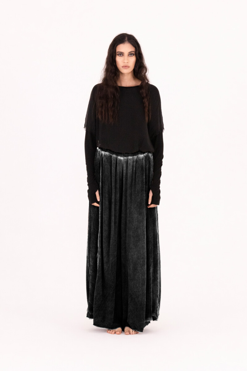 PANTALÓN PALAZZO Negro