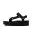 Sandalias Teva Platform Universal Negro