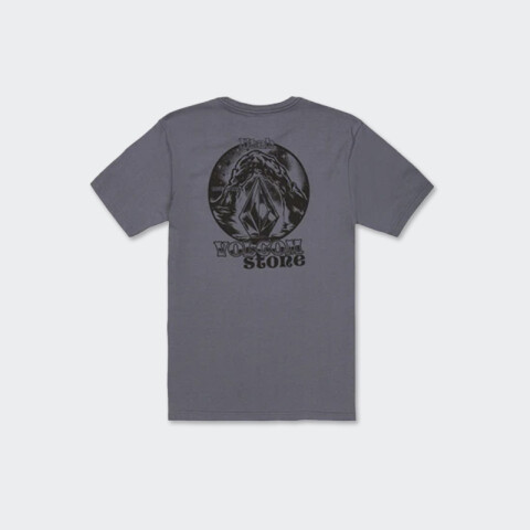 Remera Volcom Utah Gris
