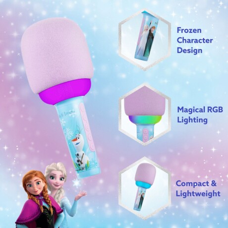 FROZEN MICROFONO RGB BLUETOOTH V01