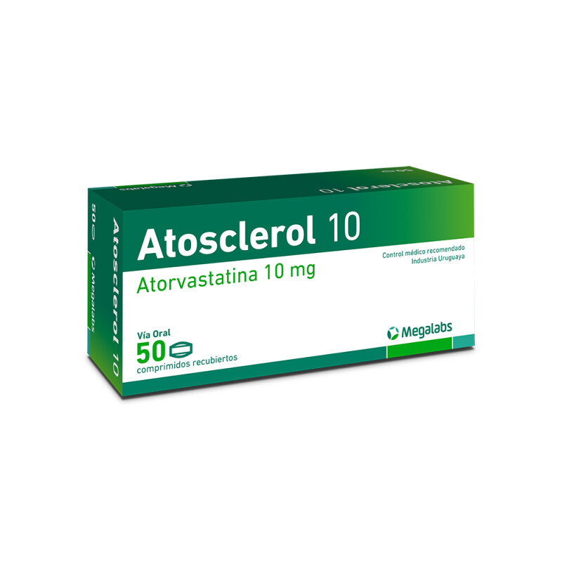 Atosclerol 10 Mg. 50 Comp. Atosclerol 10 Mg. 50 Comp.