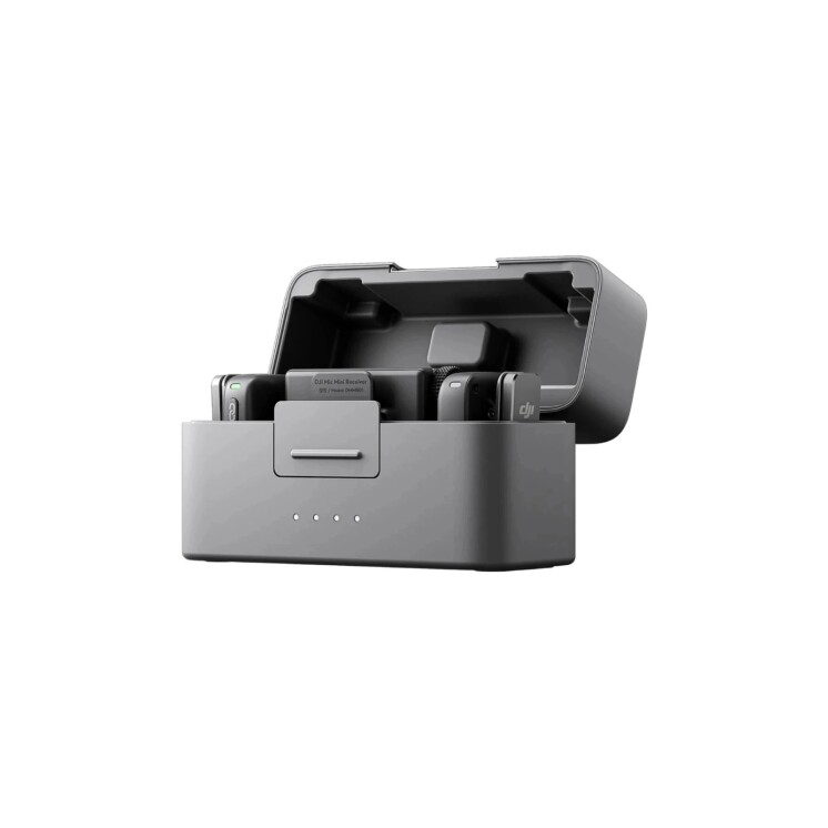 Micrófono Inalámbrico DJI Mic Mini con 2 Transmisores, Receptor y Estuche de Carga Micrófono Inalámbrico DJI Mic Mini con 2 Transmisores, Receptor y Estuche de Carga