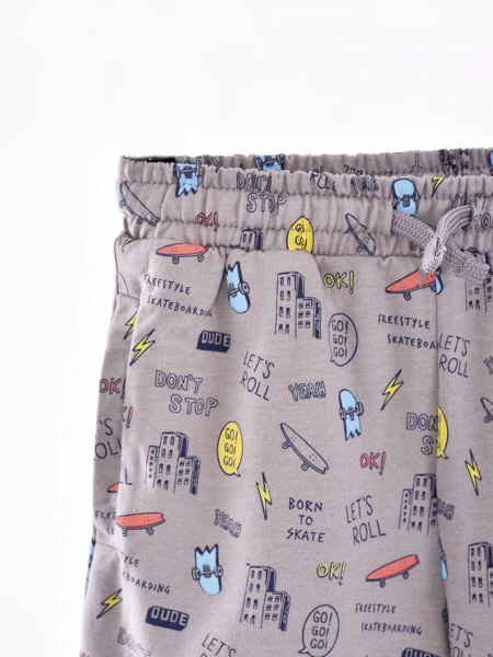 SHORT ITEMS MINI ESTAMPADO 1