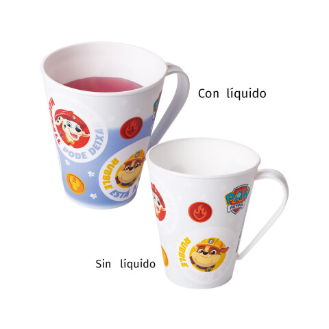 Taza Cónica Cambia de Color Paw Patrol 360 ml U