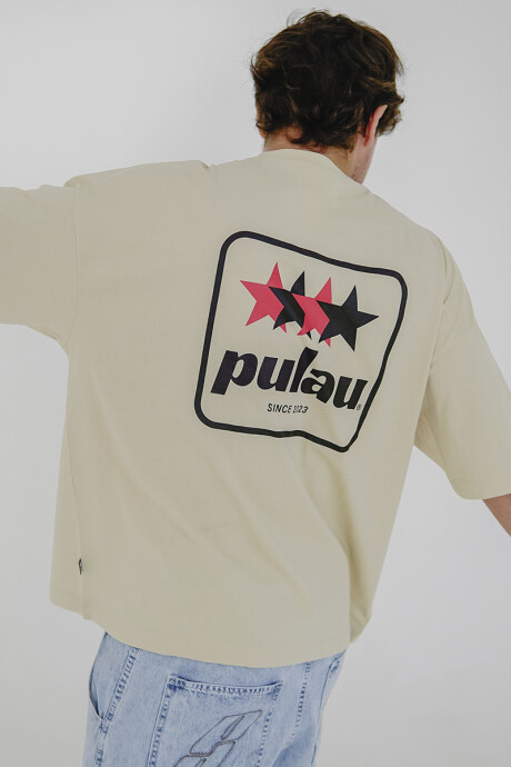 Remera Pulau Tau Beige