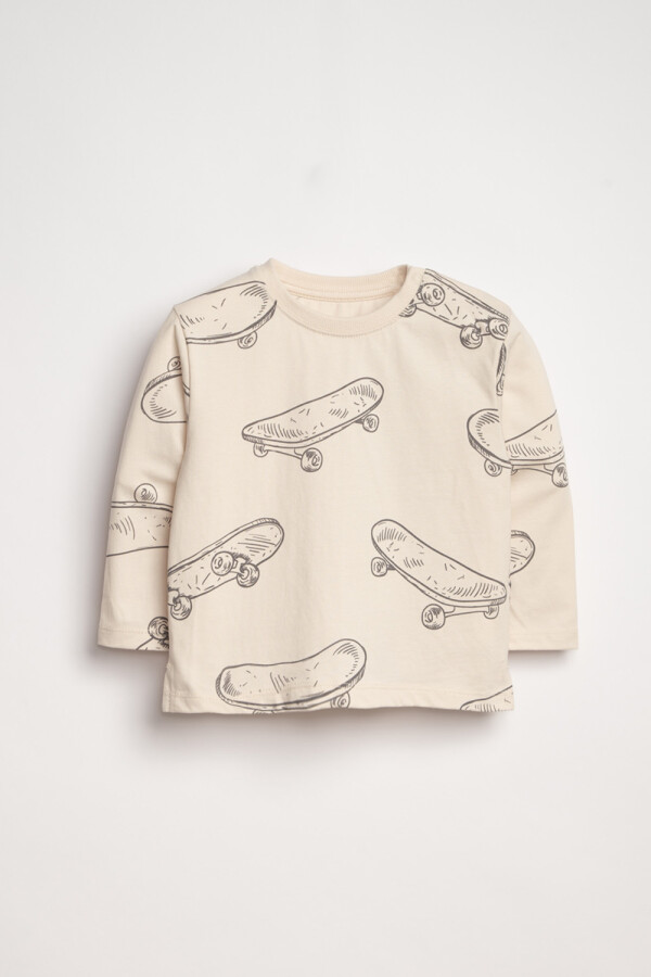 Remera Skate Cruda