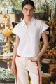 PRE VENTA BLUSA ZIP Blanco