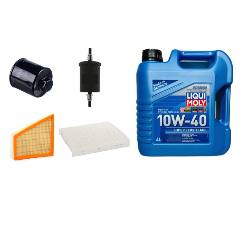 KIT DE FILTROS Y ACEITE 10W40 LIQUI MOLY Kit De Filtros Y Aceite 10w40 Liqui Moly