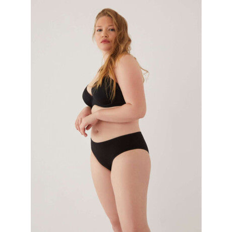 Bombacha alta tiro corto sacks Negro