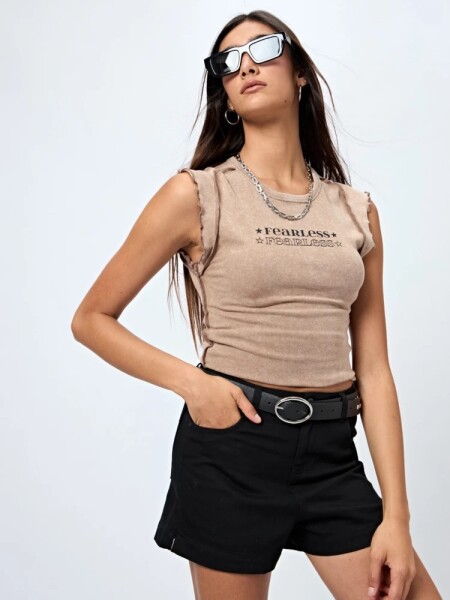 T-SHIRT P.CAKE GUAIA MARRON