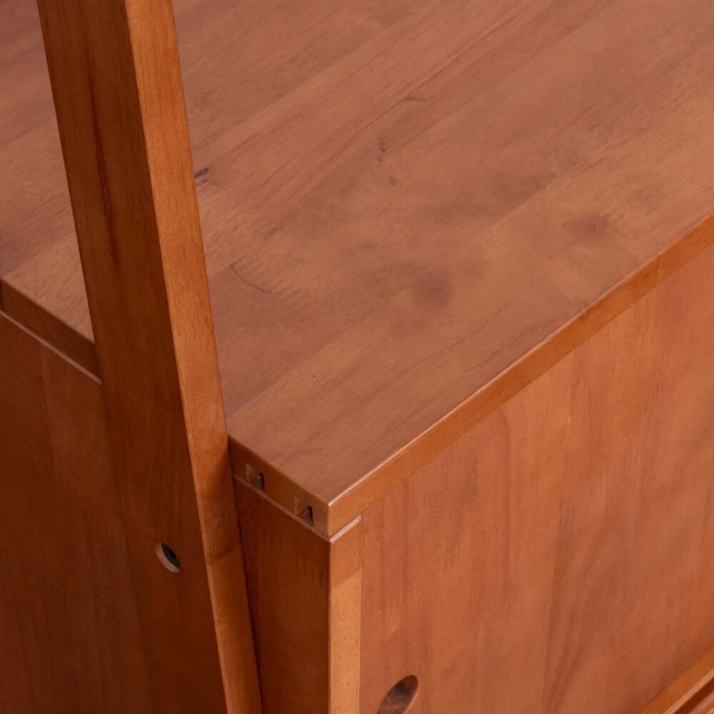 ESTANTERIA RACK MADERA MARRON MONTANA WALNUT