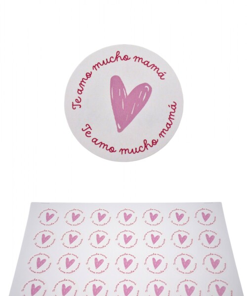Stickers día de la madre plancha DISEÑO 19
