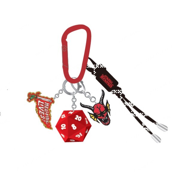 Llavero Led Stranger Things rojo