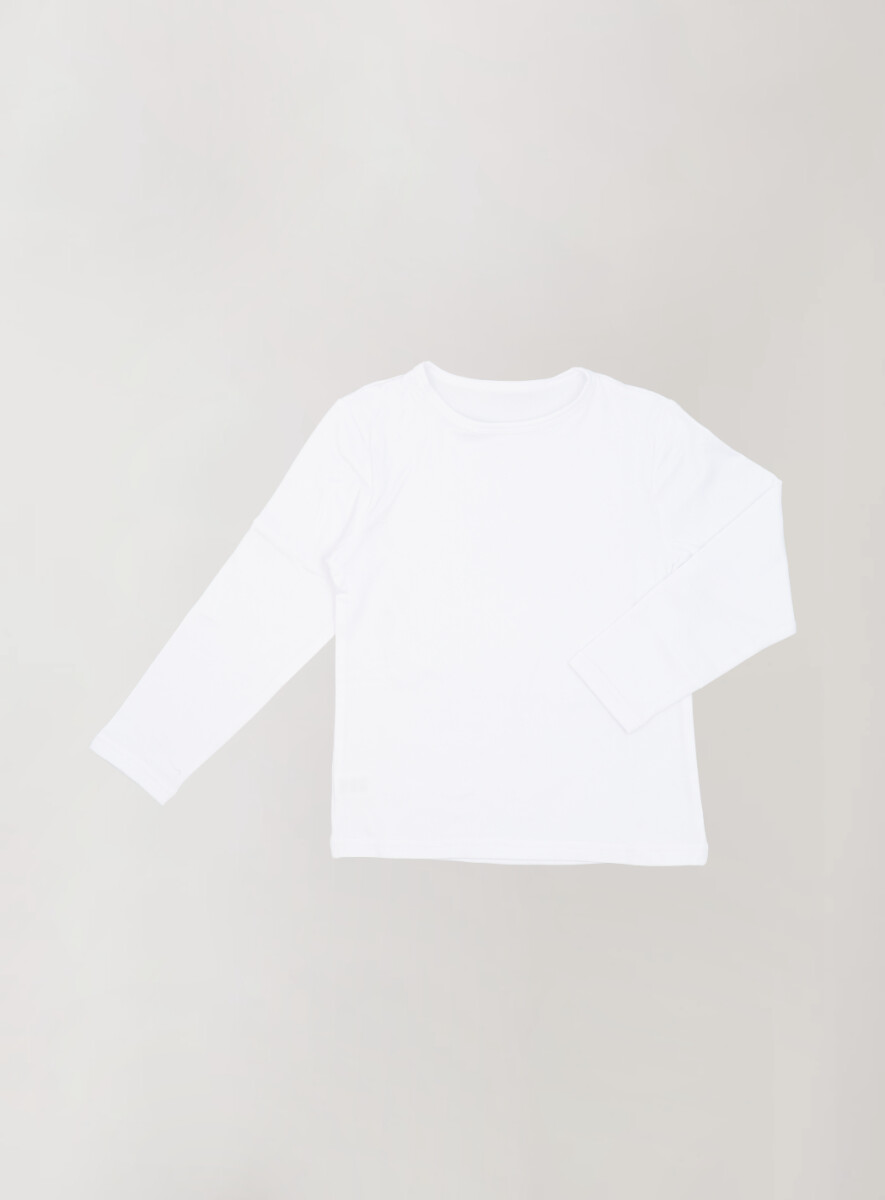 Camiseta ultra abrigo niños nai - Blanco 