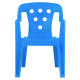 Silla infantil con apoya brazos AZUL