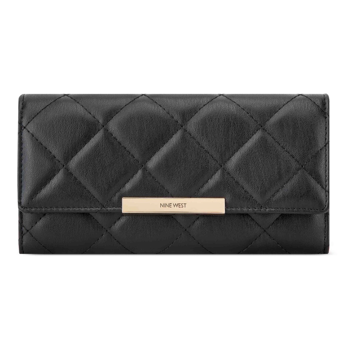 Small Leather Goods Mirabella Slg Check Sec - Black 