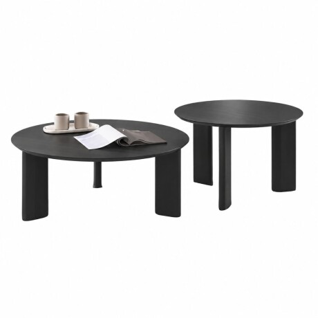 Conjunto de Mesas de Centro Sublime Negro