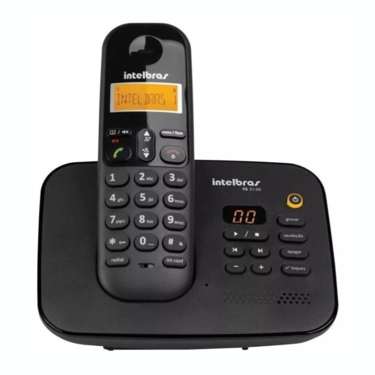 Teléfono Inalámbrico INTELBRAS TS-3130 - Negro 