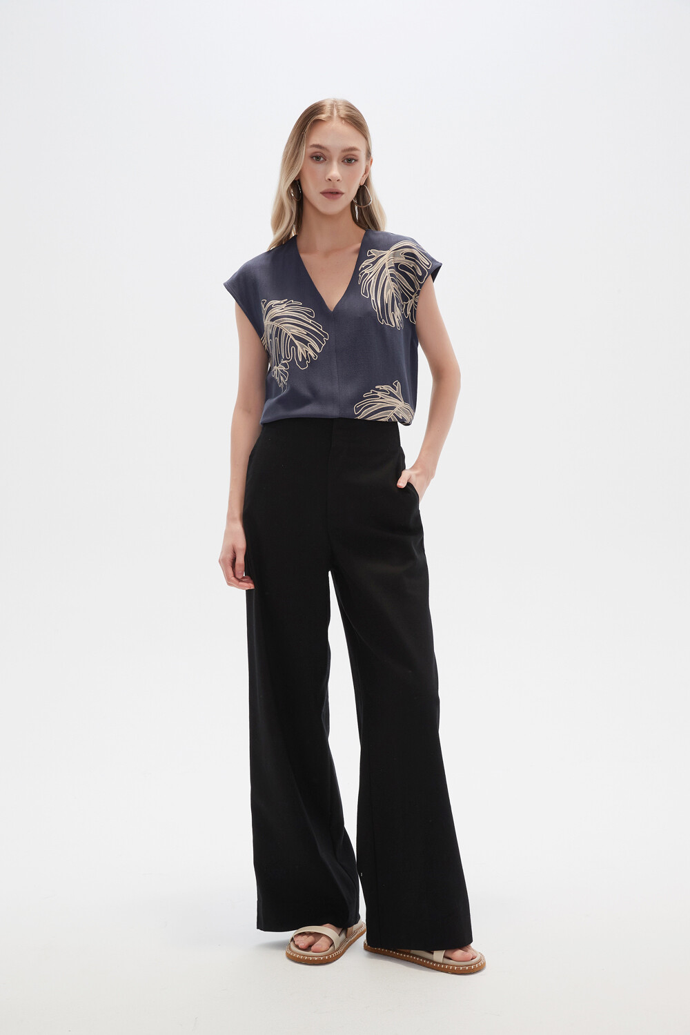 Pantalon Elsoley Negro