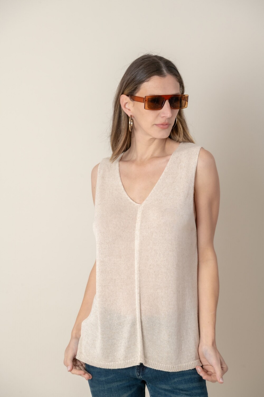 BLUSA LARISSA Marfil