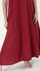 VESTIDO LIZE BORDÓ