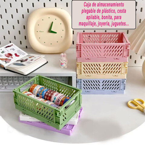 Caja Organizador Multiuso plegable 5 colores Caja Organizador Multiuso Plegable 5 Colores