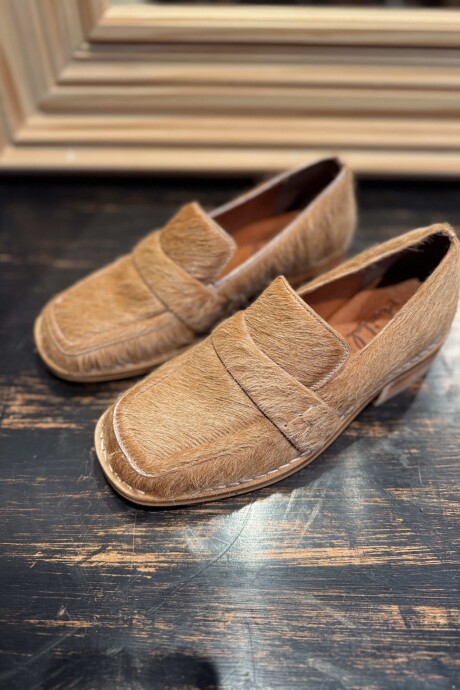 Mocasín Sevilla Piel Beige Mocasín Sevilla Piel Beige