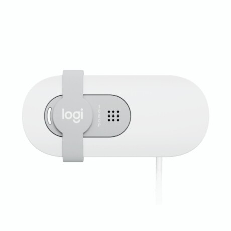 LOGITECH WEBCAM BRIO 100 USB 1080P W / SHUTTER Cámara Web LOGITECH Brio 100 1080P FHD Micrófono Integrado - White