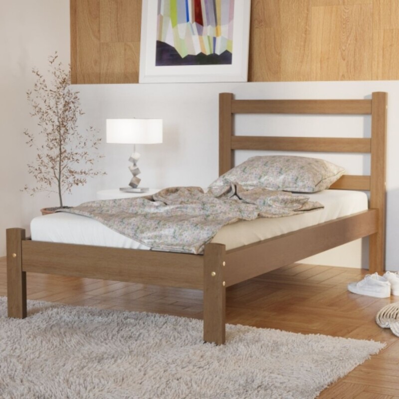 Cama Eucalipto Meneghetti Rústico Cama Eucalipto Meneghetti Rústico