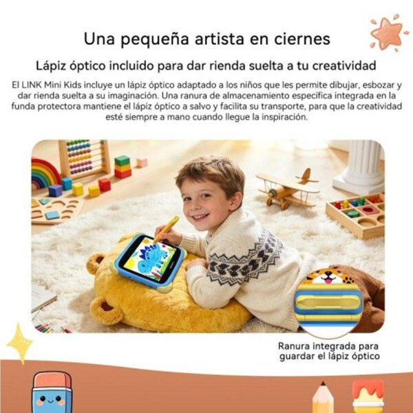 Tablet Blackview Link Mini Kids 3gb Ram 32gb Lápiz AZUL