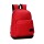 Mochila Bonus Culture Bolsillo al Frente y Lateral ROJO