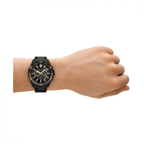 Reloj Armani Exchange Fashion Acero Inoxidable Negro 0