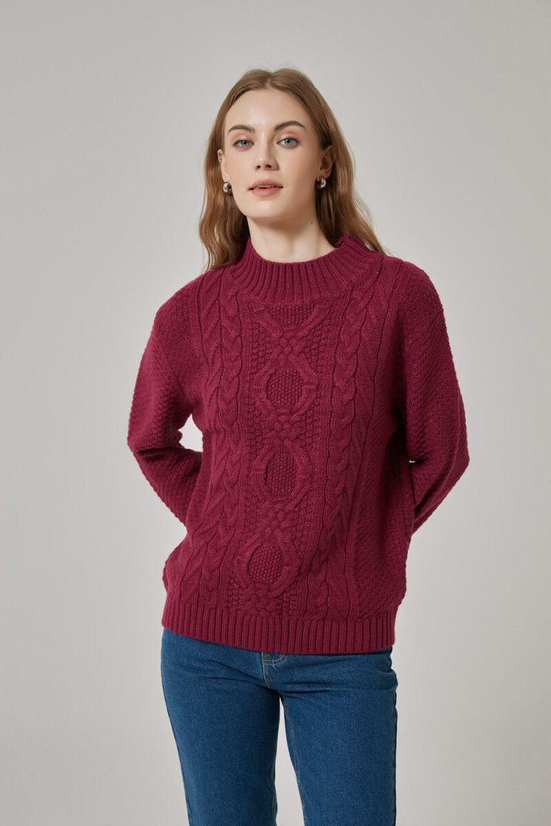 Sweater Aburi - Cereza 