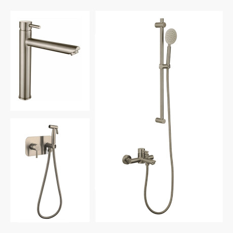 DUCHA HIGIENICA MONOCOMANDO LAVATORIO ALTO BRILLO VISEU 000