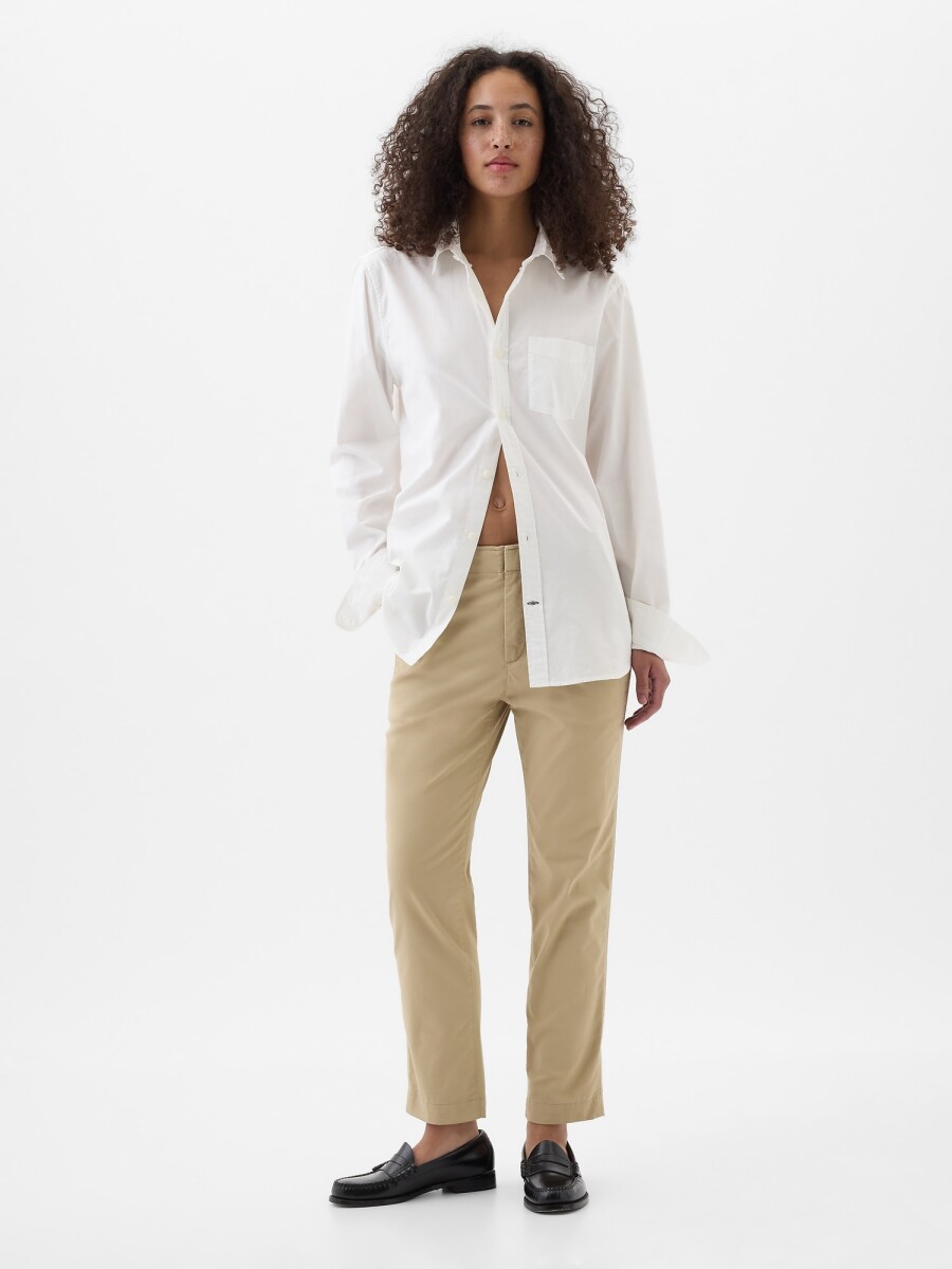 Pantalòn Khaki Downtown Mujer - Khaki 