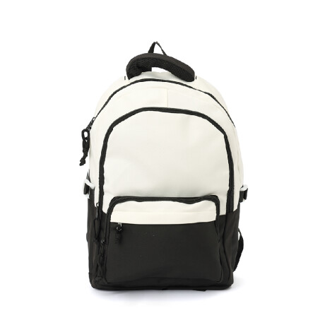 Mochila Trendy Bicolor NEGRO