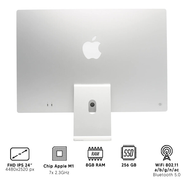 All In One Apple Imac A2439 M1 8/256gb Ssd 24" ALL IN ONE APPLE IMAC RFPL M1/8/256/24"