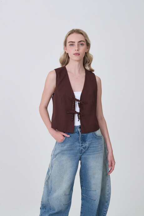 Chaleco Forte Chocolate