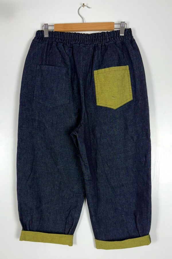 PANTALON JEAN ROOTS-AZUL PANTALON JEAN ROOTS-AZUL