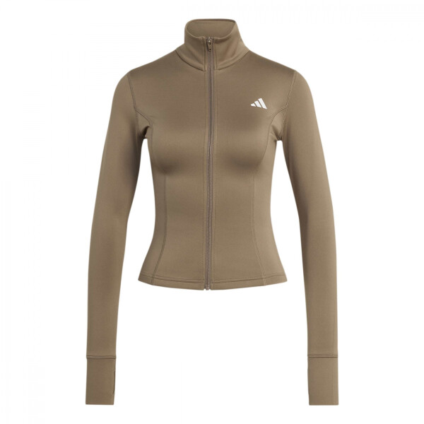 Campera Adidas WE ZP THRU JKT Mujer KT1255 Kaki