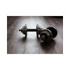 Set de Mancuernas cromadas en estuche 15kg totales Best Set de Mancuernas cromadas en estuche 15kg totales Best