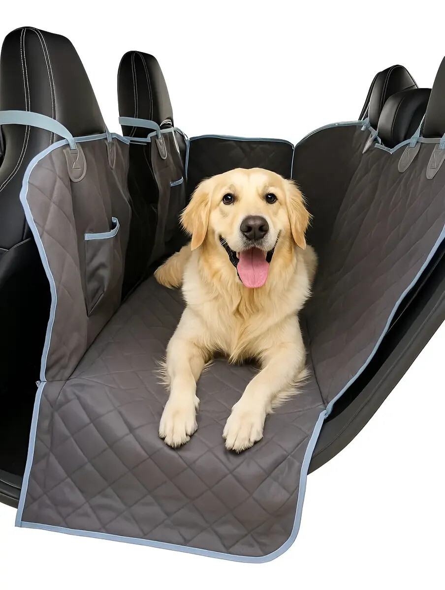 Cubre asiento completo para mascotas impermeable 