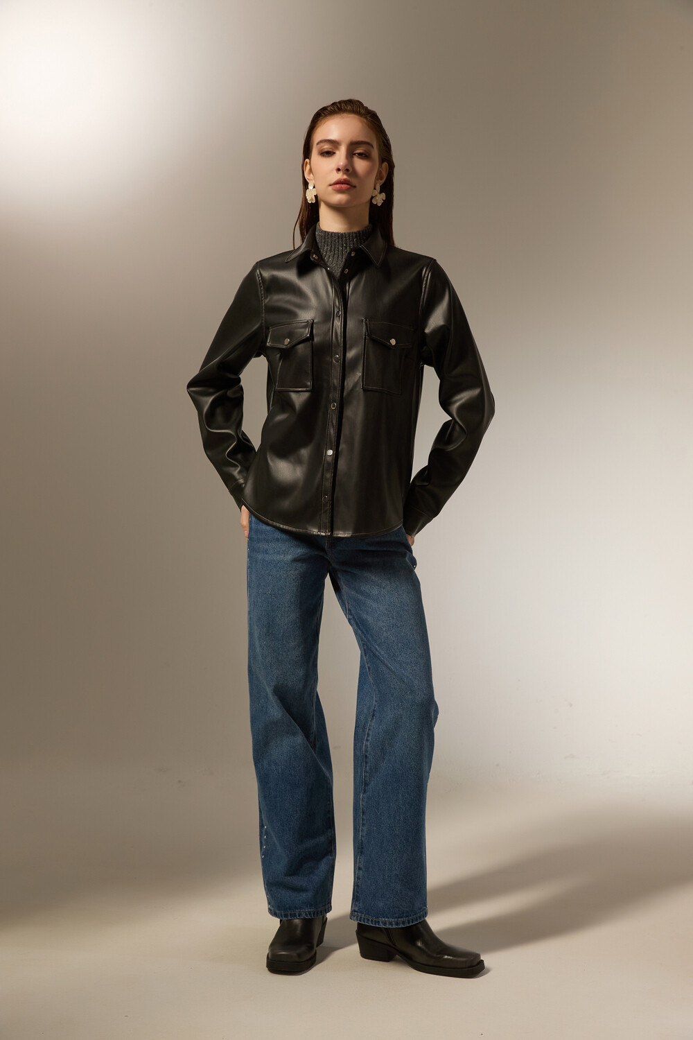 Sobrecamisa Wantanabe Negro