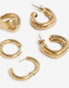 Bijouterie Set Metal Bijouterie Set, Acero - Dorado