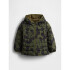 V-DIS FRCH LWT PUFFER ARMY JACKET GREEN